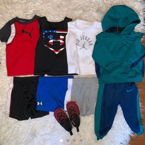 Set of Name Brand Baby Clothes